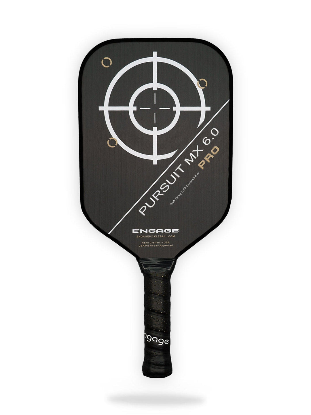 Engage Paddles Pursuit Pro MX 6.0 | Raw T700 Carbon Fiber | Elongated