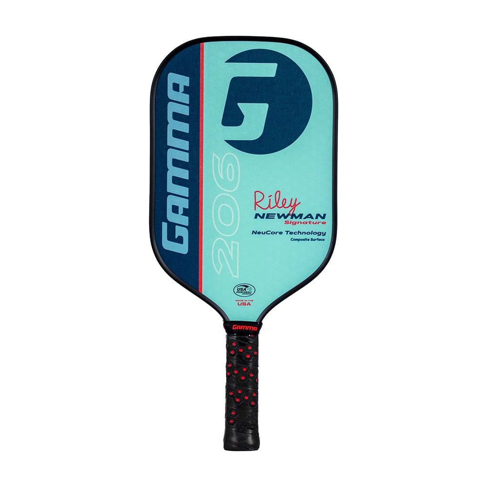 GAMMA Paddles Blue GAMMA 206 Riley Newman Signature Pickleball Paddle